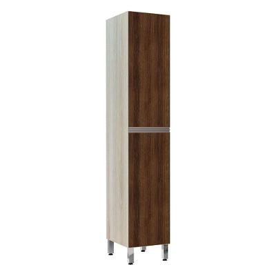 Paneleiro 40Cm Luci Legno Crema Com Nogueira Dourado