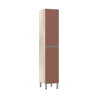 Paneleiro Luciane 40Cm 2 Portas Luci Legno Crema Com Gaia