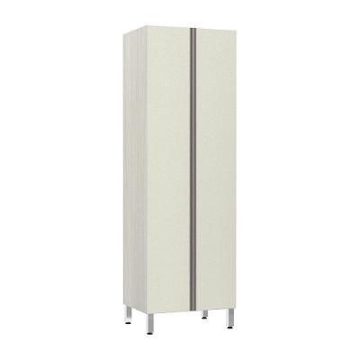 Paneleiro 70Cm Duplo 2 Portas Luci Legno Crema Com Kashmir