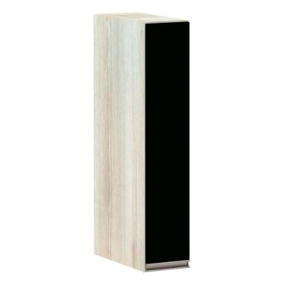 Armário Para Cozinha 15cm 1 Porta Legno Crema C/Preto Tx