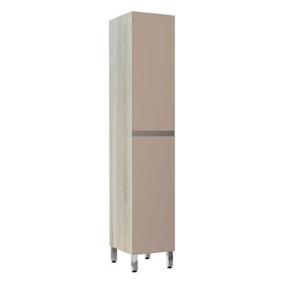 Paneleiro Luciane 40Cm 2 Portas Luci Legno Crema Com Connect