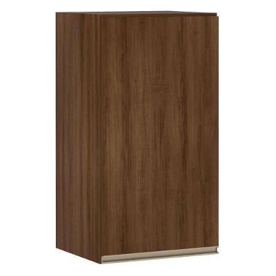 Armário Para Cozinha 35 Cm 1 Porta Dourado C/ Dourado