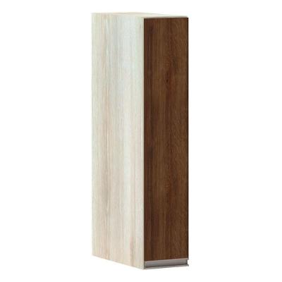 Armário Para Cozinha 15cm 1 Porta Legno Crema C/Nogueira