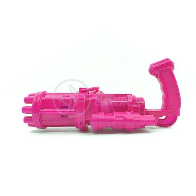 Máquina Elétrica Tiktok Lança Bolhas Rosa