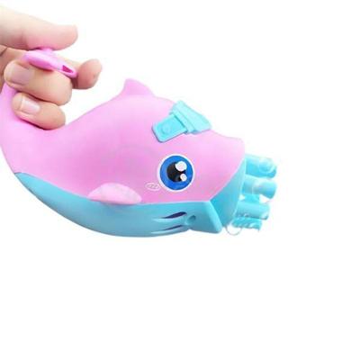 Golfinho Bolhudo Bolhas Sabão Criança Infantil Rosa E Azul 2