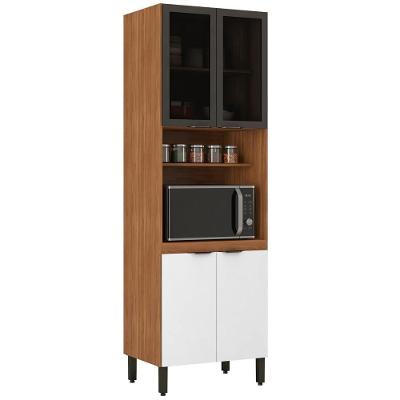 Paneleiro 2 Pt Vidro 70Cm 94551 Amendola Branco