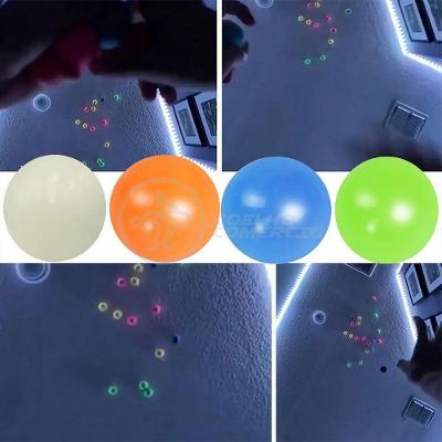 Toy Bolinha Globble Anti Stress Luminosa Fluorecente