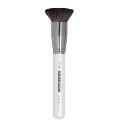 Macrilan Pincel Kabuki Para Pó, Base E Blush Profissional W115