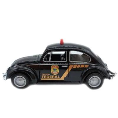 Miniatura Carro Antigo Fusca Policia Fuscão Colecionadores