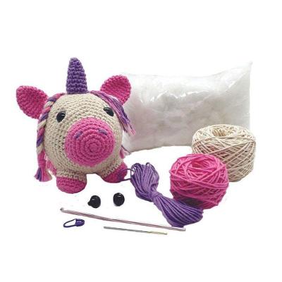 Kit Amigurumi Crochê - Unicórnio - Kits For Kids