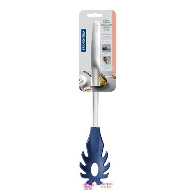 Pegador De Massa Tramontina Movin Em Nylon Com Cabo De Aço Inox Azul Tramontina