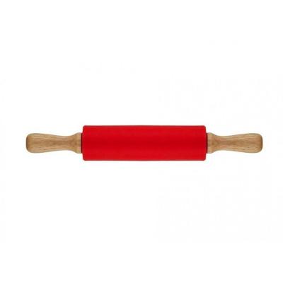 Rolo Para Massa 20Cm Carol Fiorentino Vermelho - Yazi