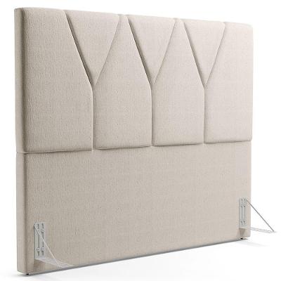 Cabeceira Cama Box Casal 140cm Aura Linho W01 Cru - Mpozenato