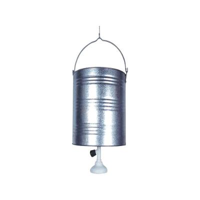 Balde Chuveiro Galvanizado 16 Lts - Cor: Branco