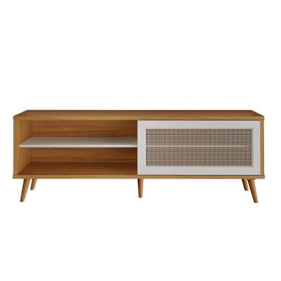 Bancada Nt1175 C/ Porta Com Tela Notável Freijo Com Off White