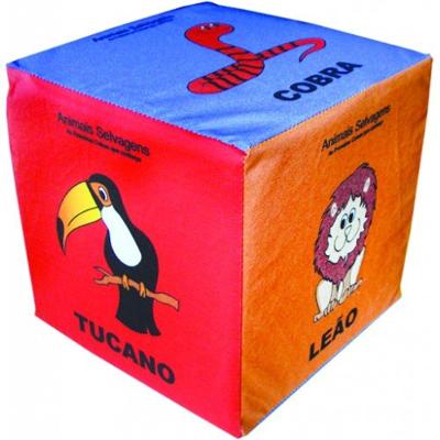 Cubo Educativo Animais Selvagens