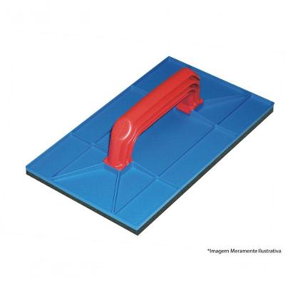 Desempenadeira Azul Zumplast Borracha 12X22Cm Ref 1147