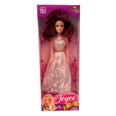 Boneca Joyce Noiva Morena Art Brink
