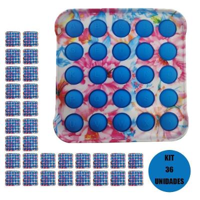Fidget Pop It Kit36 Uni Infantil Criança Aniversario Bubble