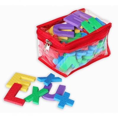 Bolsa Vermelha Com 76 Letras E Números Em Eva 
