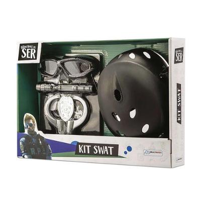 Conjunto De Acessórios Brincando De Ser Kit Swat - Multikids