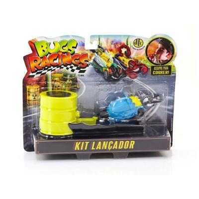 Veículo E Pista Com Lançador Bugs Racing Blast - Dtc