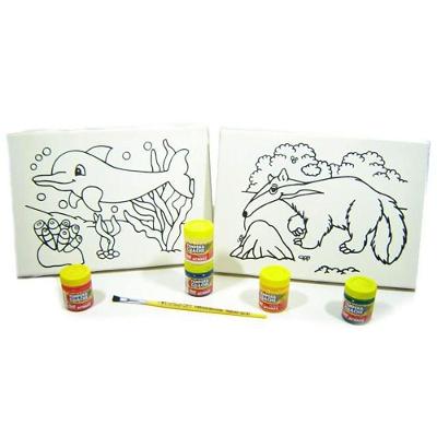 Kit 2 TelasBoto Cor De Rosa / Tamanduá BandeiraKits For Kids