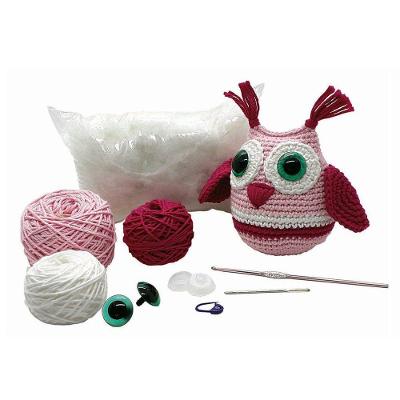 Kit Amigurumi Crochê - Coruja - Kits For Kids