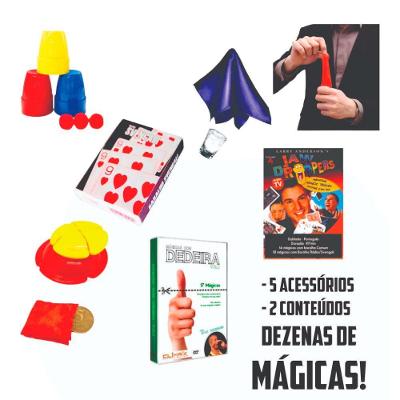 Kit De Magica 'o Melhor' 2 -5 Acessórios De Magicas