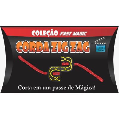 Corda Zig Zag Mini Azul- Coleção Fast Magic Nº 10 R+