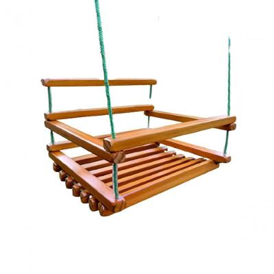 Balanço Gangorra Infantil Madeira Verniz 35x35 Suporta 80 Kg.