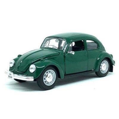 Miniatura Carro Fusca Metal Com Detalhes Em Plástico