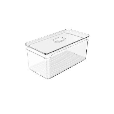 Organizador Ou Com Tampa Clear Fresh 5 Litros - Natural
