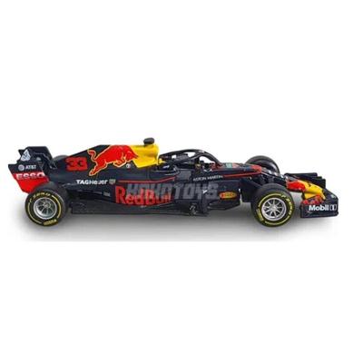 Miniatura F1 Red Bull Rb14 2018 Max Verstappen Pneu Borracha