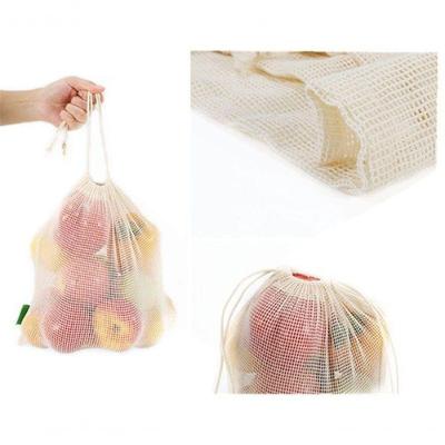 Kit 12 Saco De Algodão Alimentos Frutas Legumes Multiusos