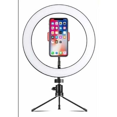 Iluminador Ring Light 20Cm Maquiagem Selfie Gravação Vídeo 8 Polegadas