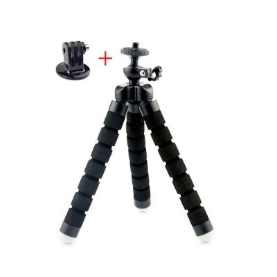Tripé Articulado Octopus Gorillapod + Adaptador GoPro e Similares