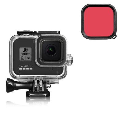 Filtro de Mergulho Vermelho para Câmeras GoPro Hero 8