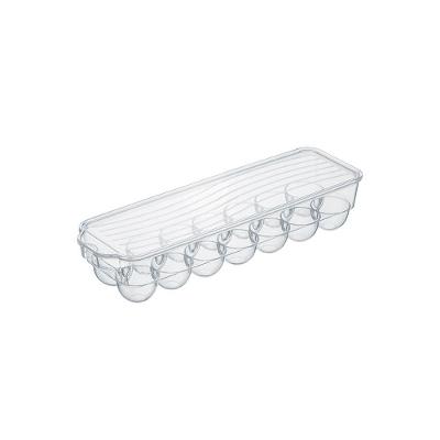 Porta Ovos Plástico Transparente Com 14 Cavidades Utti Ordene