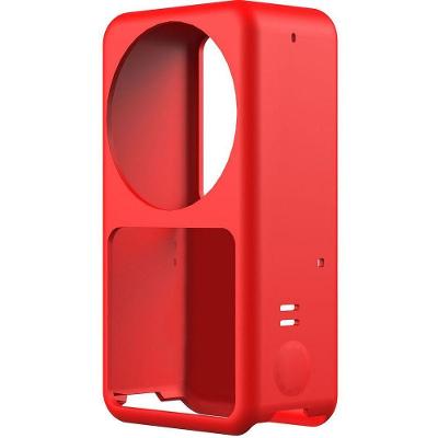 Capa de Proteção em Silicone Vermelho para DJI Action 2 - Telesin