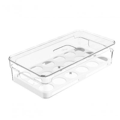 Organizador De Ovos Clear Fresh Natural 18 Ovos Of100 Ou