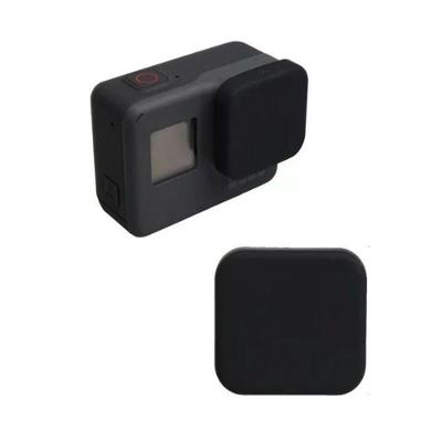 Tampa Protetora De Lente Em Silicone Preta Gopro Hero 5/6/7