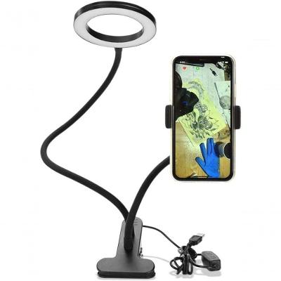 Ring Light Completo Articulado Suporte Celular Maquiagem Live Stream Youtuber Com Controle Bluetooth