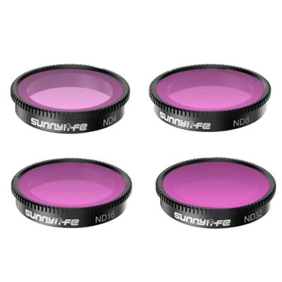 Kit 4 Filtros - ND4+ND8+ND16+ND32 Para Insta360 GO 2