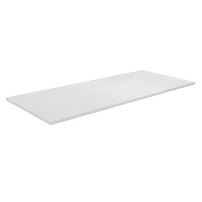Tampo Para Balcão De Cozinha 120cm Branco - Ajl Móveis