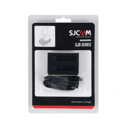 Carregador Duplo de Bateria Original Para SJCam 9 e 10 Series