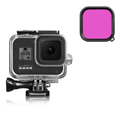 Filtro de Mergulho Magenta para Câmeras GoPro Hero 8