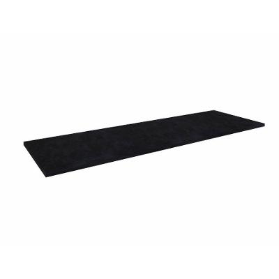 Tampo Fechado Para Balcão 120Cm Evidence Poliman Móveis Lacca Ônix