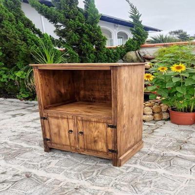 Balcão Para Forno/micro Multi Uso De Madeira Maciça Arpus