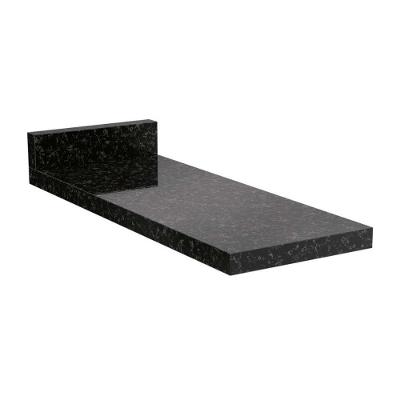 Tampo p/ Balcão Cozinha B647 25cm Preto Brilho - Kappesberg
